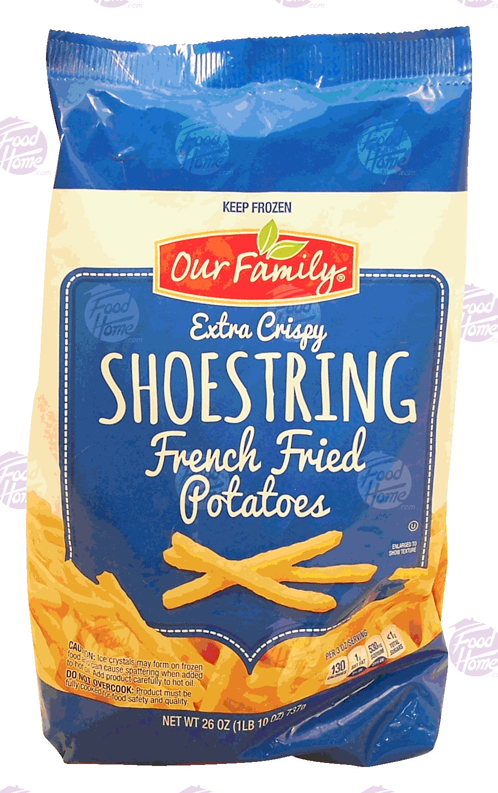 Our Family  french fried potatoes, extra crispy shoestring Full-Size Picture